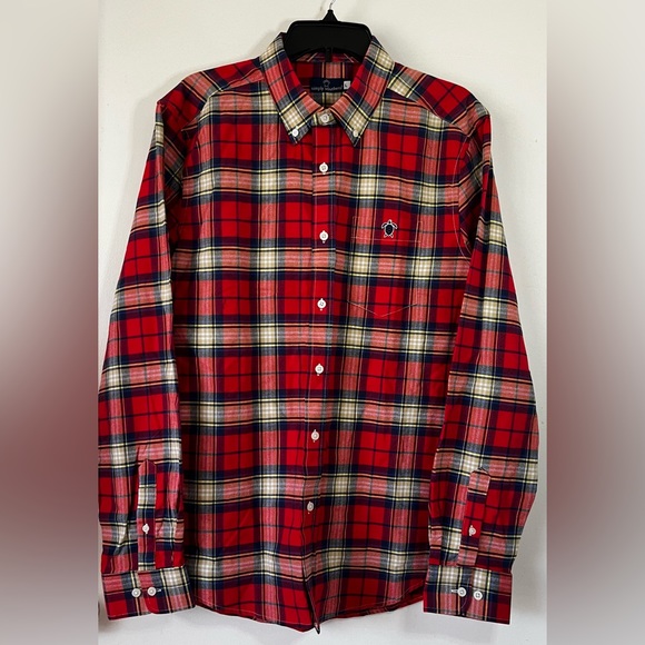 Simply Southern Other - EUC Simply Southern Men’s Button Down Collared Plaid Shirt Size Large